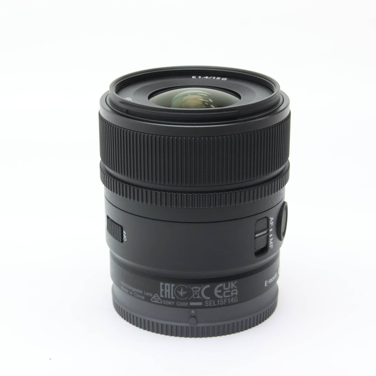 SONY E 15mm F/1.4 G SEL15F14G (for SONY E mount) APS-C -MINT SONY E 15mm F/1.4 G SEL15F14G (for SONY E mount) APS-C -MINT