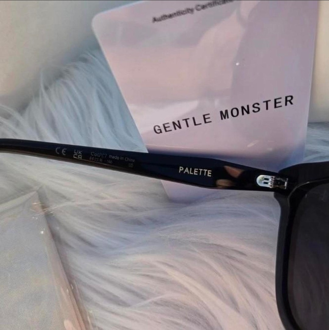 GentleMonster sunglasses PALETTE 01 BLACK BLACK | eBay