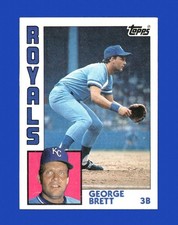 1984 Topps Set-Break #500 George Brett NM-MT OR BETTER *GMCARDS*