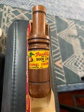FAULK'S WA-33 Duck Call International Champion Vintage, Original Box