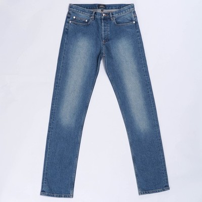 A.P.C. Damen Jeans Blau New Standard Denim Hose Gr. 30 COZZK-M09001