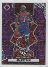 2021-22 Panini Mosaic Fast Break Purple Prizm 35/50 Bradley Beal #191 v9t