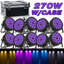 270W 18LED PAR Light RGBW Stage Bar Wash Lighting DMX DJ Disco Party Show Light