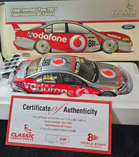 1:18 Classic Carlectables Craig Lowndes' Year 2007 Team Vodafone BF Falcon