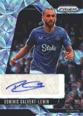 2024 Panini Prizm Premier League Autograph Scope Dominic Calvert-Lewin #S-DCL Ev