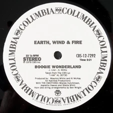 EARTH, WIND & FIRE Boogie Wonderland/September 12" NEW VINYL unofficial 