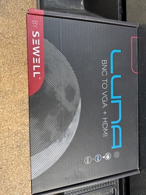 SEWELL LUNA VGA + BNC to VGA + HDMI Converter ''Brand New'' SW-29297-PRO SW29297