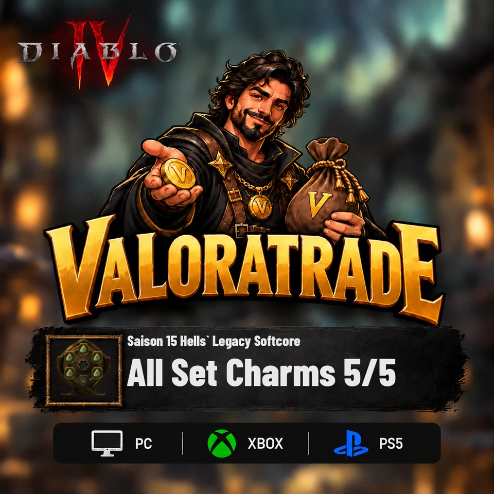 Diablo 4 All Set Charms & Talisman Seal +1 Slot Season 15 Hells`Legacy Softcore - Bild 1 von 1