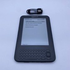 Amazon Kindle Keyboard 3rd Gen D00901, Tested and Working, Free Shipping