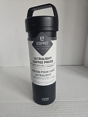 ESPRO Ultralight French Coffee Press *NEW* Black 16 oz Hot / Cold E2