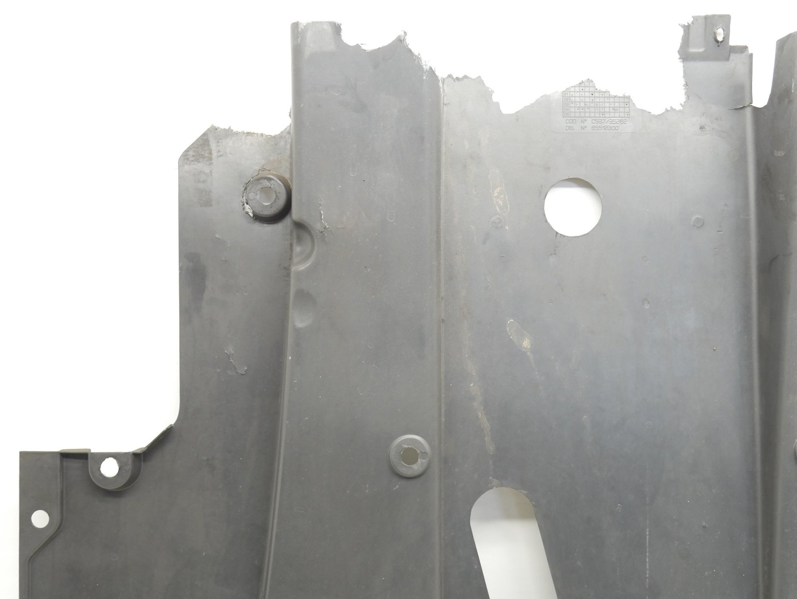 Ferrari 360 2000-2005 Rear Engine splash shield P/N 65512300