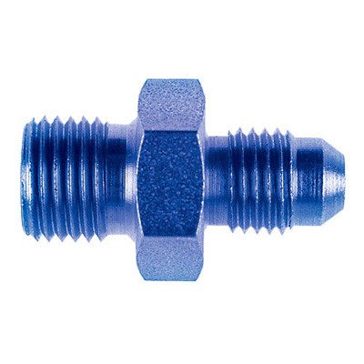 Goodridge Außengewinde auf Außengewinde JIC BSP Gewinde, -8 (3/4 x 16) 1/2 BSP Aluminium eloxiert