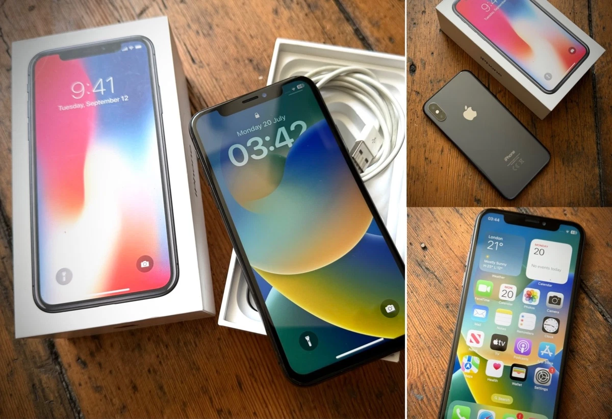 Las mejores ofertas en Apple iPhone X 256GB celulares y