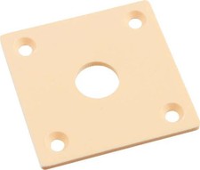 Allparts Vintage-Style Square Jackplate for Les Paul®Cream