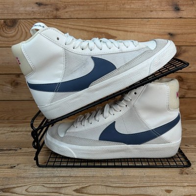 Nike Turnschuhe Damen Größe UK 5 Blazer Mid 77 Sail Diffused Blau Freizeitschuhe GS