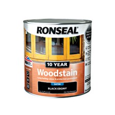 Ronseal 10 Year Woodstain For Windows & Doors - Available In All Colours & Sizes