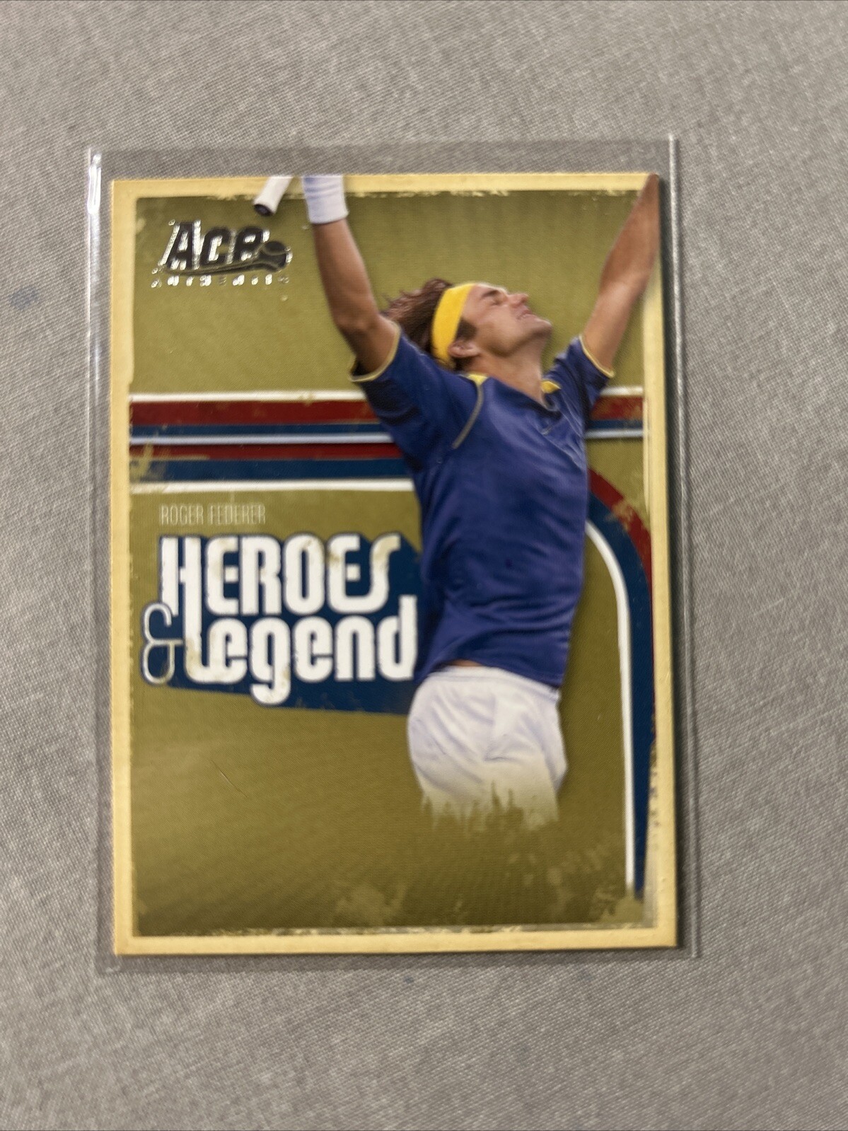 ROGER FEDERER Ace Authentic 2006 Heroes & Legends # 21 Tennis GOAT Switzerland!