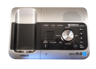 Vtech 6042 Digital Answering System Telephone Base with Desk/Table Bracket