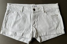 DL1961 Jean Shorts Renee shorts Rockway pleated White Denim size 27 USA made