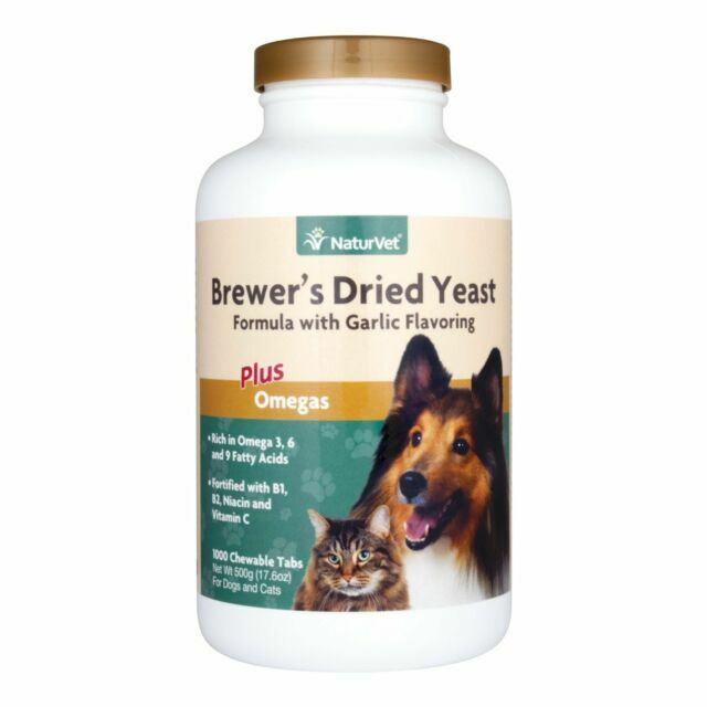 Naturvet Brewers Dried Yeast Formula With Garlic Dogs And Cats 1000 Count For Sale Online Ebay