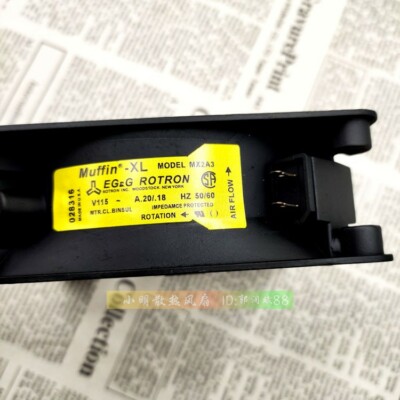 COMAIR ROTRON MX2A3 12038 115v 0.20A aluminum frame cooling fan
