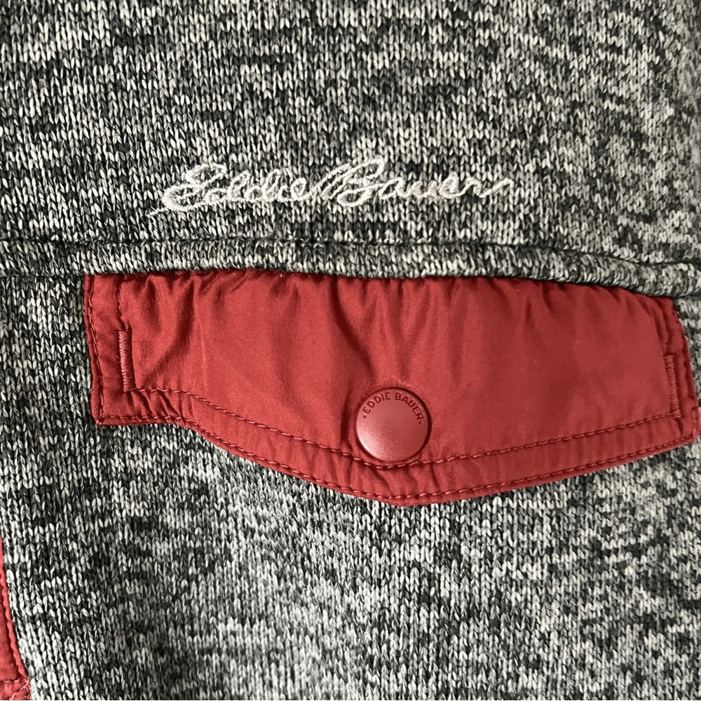 Eddie Bauer Convector Snap Mock Pullover Fleece S… - image 8