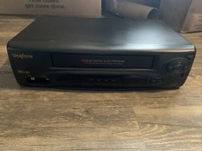 Broksonic VHSA-6741CTBE VHS Recorder Series A 4-Head VCR Player No Remote