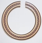 New Wooden Rosette for Acoustic Guitar - Inner Diameter 93mm - Model G