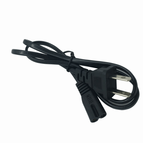 2 Prong AC Power Cord Cable for PS3 Slim HP Acer Dell Lenovo Laptop 6 Feet - Picture 4 of 4