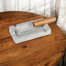 Premium Concrete Ashtray - Cigar Ashtrays - Home Decor & Cigar Accessories
