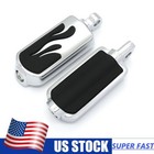 Chrome Footpegs 10mm Rider Passenger Pegs For Harley Ultra Limited Low FLHTKL US