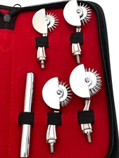 BDSM Edelstahl Nervenrad Set Nadelrad Painwheel Set
