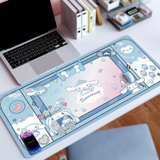 Kuromi My Melody Mouse Pad Cute PC Desk Mat Cinnamoroll Table Pad L/XL Anime