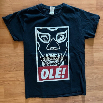 VTG El Generico Ole! - T-Shirt Pro Wrestling WWE - Size S