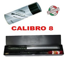 COMPLETO PER PULIZIA FUCILE CALIBRO 8 KIT FLOBERT OLIO ARMI 