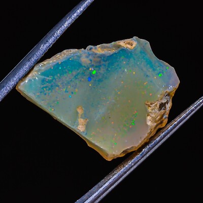14.85 Karat Original Äthiopische Opal Grobem Play Of Farbe Roh 16x2011 MM R71-51