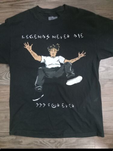 Men's Medium Black 999 Juice Wrld Legends Never Die X-Large