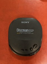 Vintage Sony Discman ESP D-242CK CD Player Mega Bass AVLS Untested