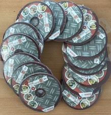 15 x Bosch 5 Stk. Fiberschleifscheibe Winkelschleifer Ø 115 mm, Körnung 100 #