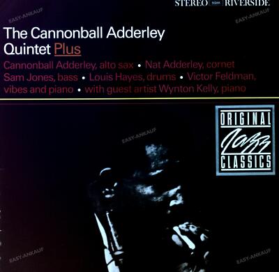 The Cannonball Adderley Quintet Plus Wynton Kelly - Plus Germany LP 1987 '