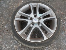 VOLVO V50 2010 10 SPOKE SPARE ALLOY WHEEL RIM TYRE 5 STUD 225/40ZR18          #2