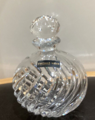 Thomas Webb Art Crystal Vintage Perfume Bottle With Stopper | eBay UK