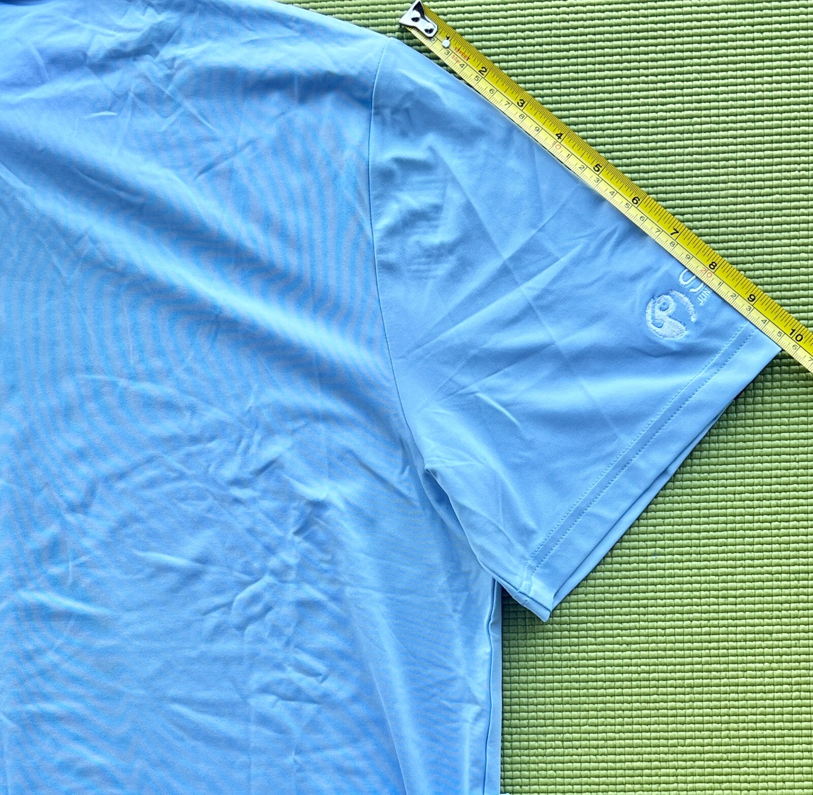 Ralph Lauren RLX Pebble Beach Light Blue Golf Polo Size Medium NWT thumbnail 8