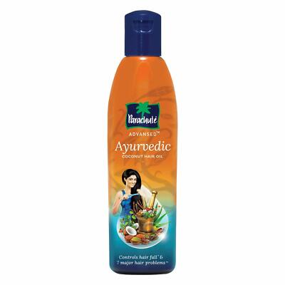 Parachute Advanced Ayurvedic Coconut Non Sticky Hair Oil 45ML - 300ML- Free Ship