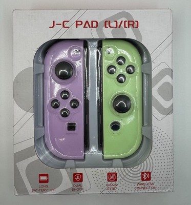 J-C Pad Controller Blue & Green Compatible with N-Switch Nintendo Switch Joy