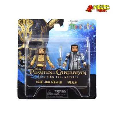 Pirates of the Caribbean Minimates Series 1 Young Jack Sparrow & Salazar
