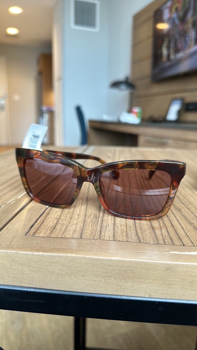 MaxMara 55mm Rectangular Logo4 Sunglasses | eBay display picture 3