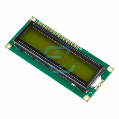 10PCS Yellow Backlight 16x2 1602 Character LCD Display Module HD44780 5V