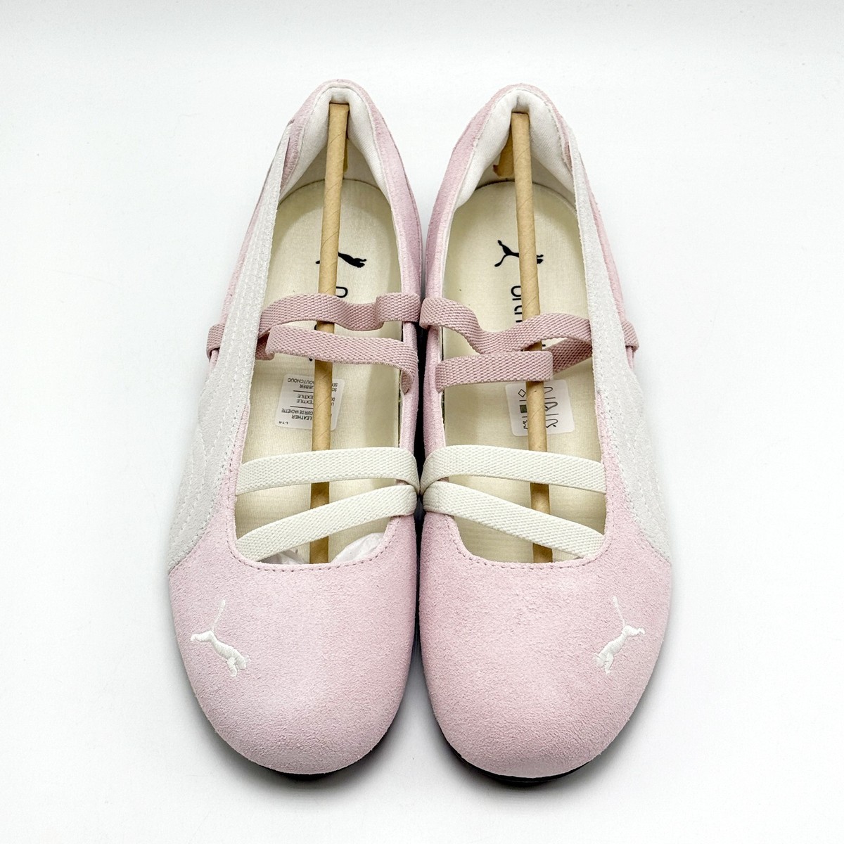 スニーカー [PUMA] Speedcat Ballet SD Wns - Pink: White PUMA SPEEDCAT BALLET SD WNS WHISP OF PINK-PUMA WHITE-WAR