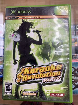Karaoke Revolution Party (Microsoft Xbox, 2005) Complete